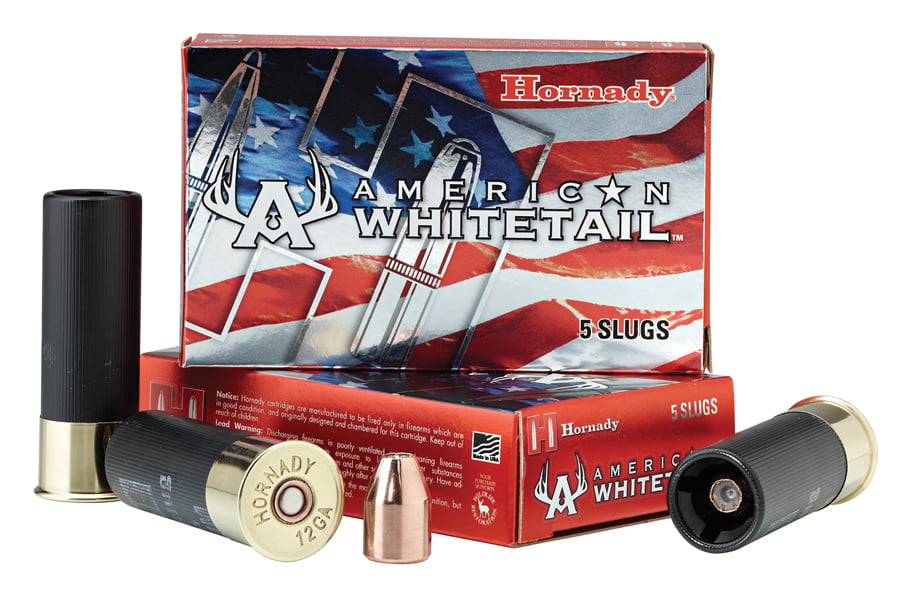 HORNADY 12 GA 325 GR INTERLOCK AMERICAN WHITETAIL SLUG