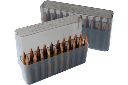 MTM Slip-top Ammo Box for 223/5.56 (Holds 20 Rounds)