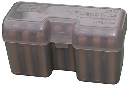 MTM Flip Top Ammo Box, 22-Round, 338 WMS 45-70