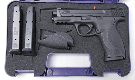 SMITH AND WESSON MP40 40SW Full-Size Police Trades with 3 Mags and Night Sights