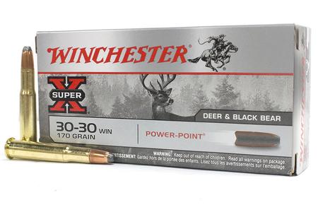 Winchester 30-30 Win 170 gr Power-Point Super X 20/Box