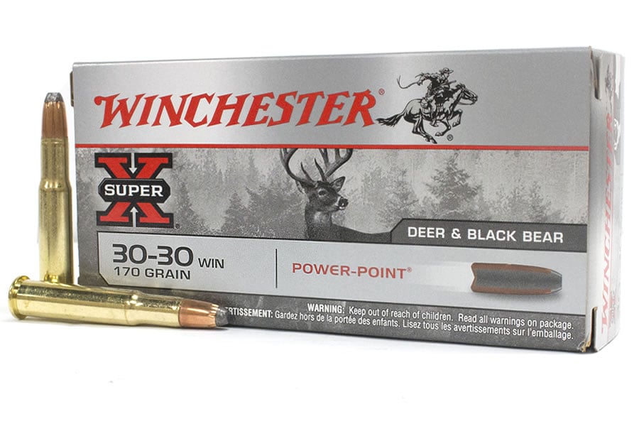 WINCHESTER AMMO 30-30 WIN 170 GR POWER-POINT SUPER-X