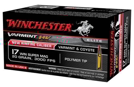 Winchester 17 WSM 20 gr Varmint HV 50/Box