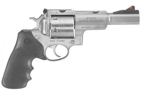 RUGER Super Redhawk 454 Casull/45 Colt Stainless Double Action Revolver