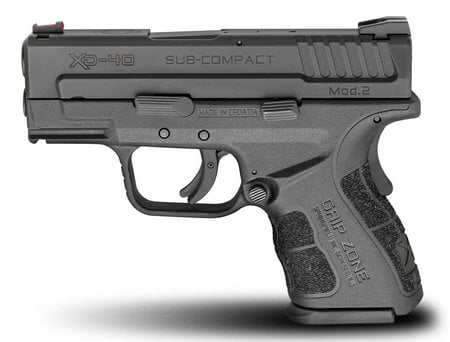 XD MOD.2 40 S&W SUB-COMPACT BLACK 10-ROUND