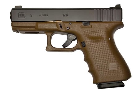 GLOCK 19 Gen3 9mm 15-Round Vickers Tactical FDE Pistol