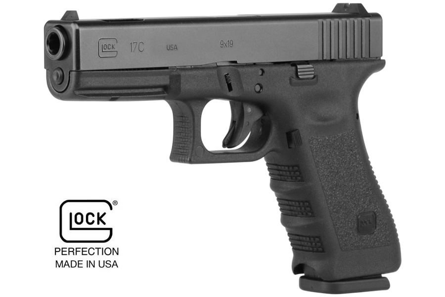Glock 17C Gen3 9mm 17-Round Compensated Pistol Made in USA