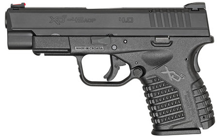 SPRINGFIELD XDS 4.0 Single Stack 45ACP Black Essentials Package