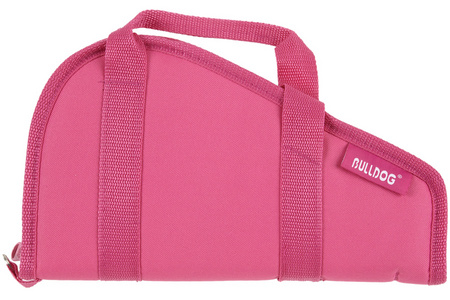 BULLDOG Small Pink Pistol Case with Accessory Pocket