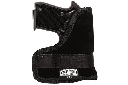 UNCLE MIKES Inside-The-Pocket Holster for Small Automatic Pistols (.22 - .25 Cal)