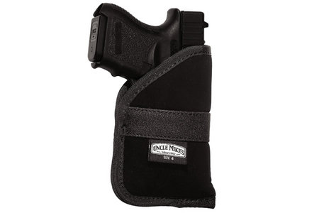 UNCLE MIKES Inside-The-Pocket Holster for Most Sub-Compact 9mm/.40 Automatic Pistols