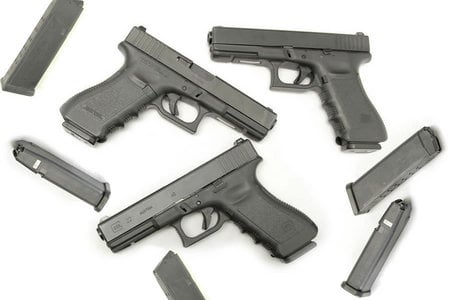 GLOCK 22 Gen3 40SW Police Trades 3 Magazines