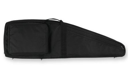 BULLDOG Extreme Black AR Double Rifle Case with Hidden Magazine Pouches