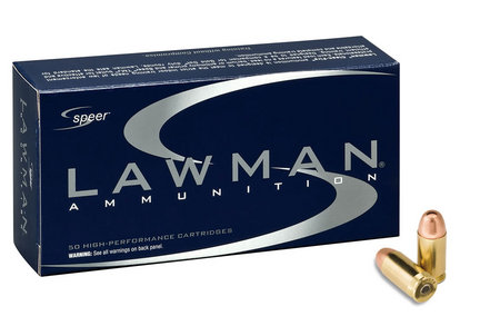 SPEER AMMUNITION 9mm Luger 115 gr TMJ RN Lawman 50/Box
