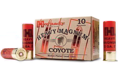 Hornady 12 Ga 3 Inch 00 Buck Nickel Heavy Magnum Coyote 10/Box