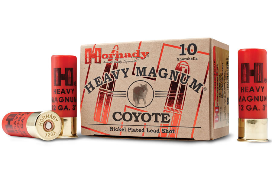 HORNADY 12 GA 00 NICKEL 3 IN HEAVY MAGNUM COYOTE