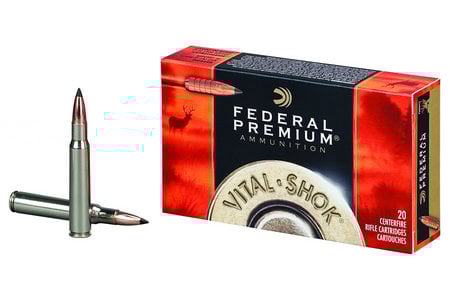 Federal 300 Win Short Mag 180 gr Trophy Bonded Vital-Shok 20/Box