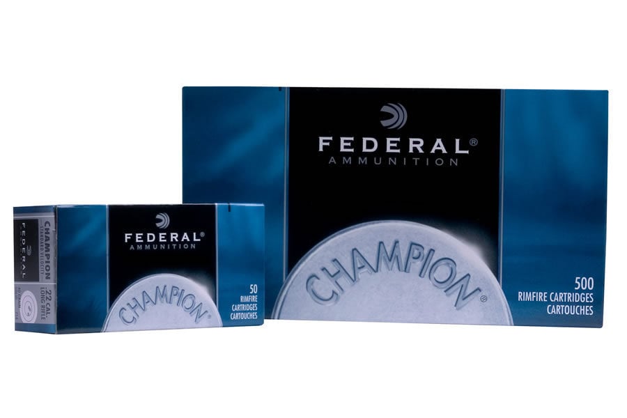 FEDERAL AMMUNITION 22 LR 40 GR SOLID CHAMPION