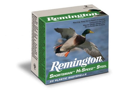 REMINGTON 12 Ga 3 in 1 1/4 oz Sportsman Hi-Speed Steel 25/Box