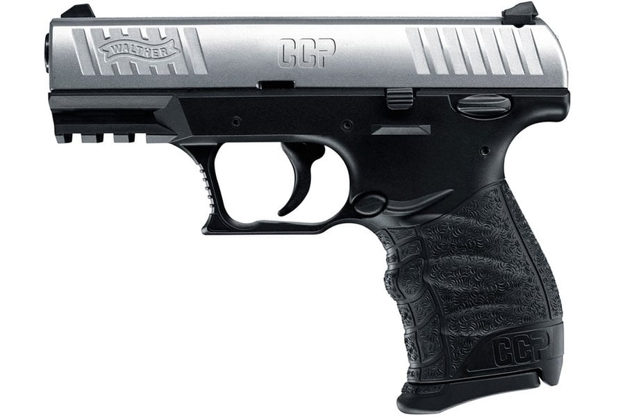 WALTHER CCP STAINLESS 9MM CARRY CONCEAL PISTOL