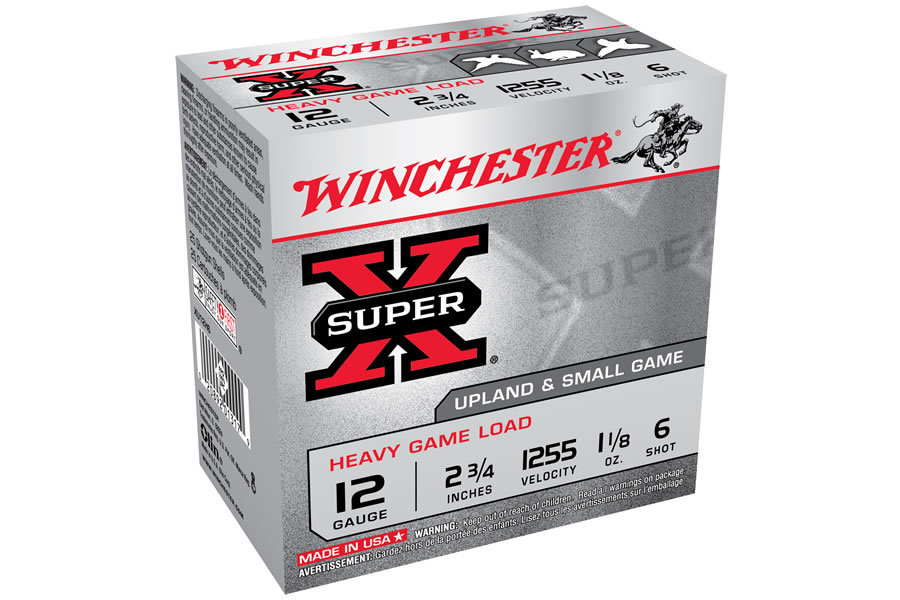 WINCHESTER AMMO 12 GA 2-3/4 IN 1-1/8 OZ HEAVY GAME SUPER-X