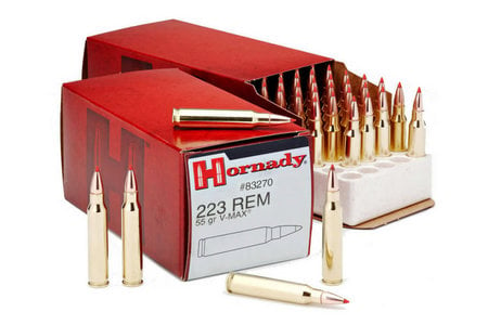 Hornady American Gunner 5.56 NATO Ammunition 247 Rounds 55 Grain Match  Hollow Point 3240fps