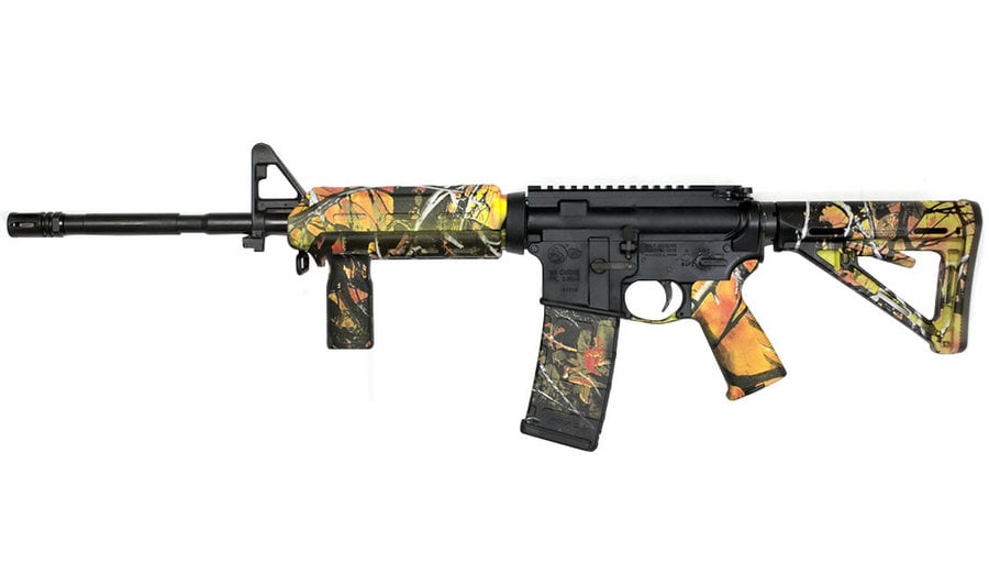Colt M4 Carbine 5.56x45 NATO Magpul Wildfire Camo Rifle