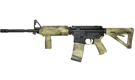 COLT M4 Carbine 5.56x45 NATO Magpul Atacs Camo Rifle