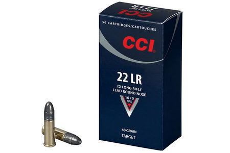 CCI AMMUNITION 22 LR 40 gr LRN Standard Velocity 50/Box
