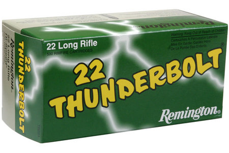 REMINGTON 22 LR 40 gr LRN Thunderbolt 500 Round Brick