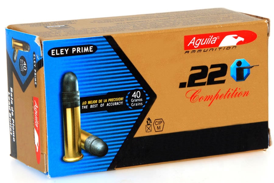 AGUILA 22 LR 40 GR MATCH PISTOL COMPETITION