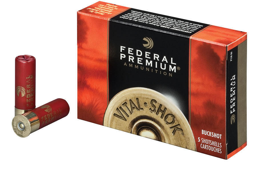Federal 10 Ga 3 1 2 In 18 Pellets 00 Buck Vital Shok 5 Box Sportsman s Outdoor Superstore
