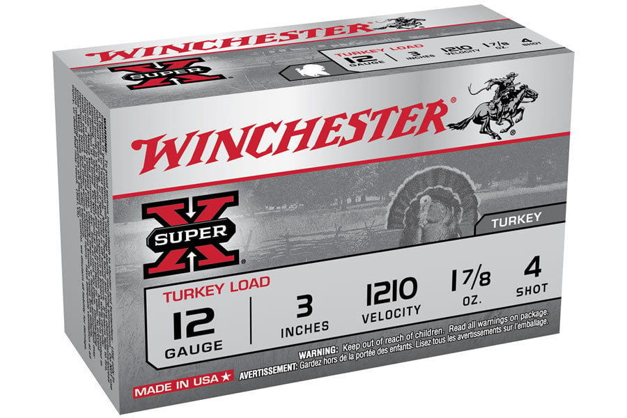 WINCHESTER AMMO 12 GA 3 IN 1-7/8 OZ MAG SUPER-X TURKEY