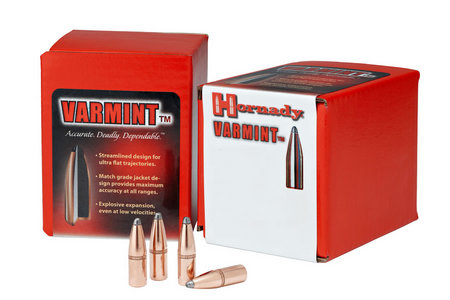HORNADY 6mm .243 87 gr BTHP Varmint 100/Box