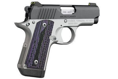 KIMBER Micro Carry Advocate 380 Auto with Purple G10 Grips