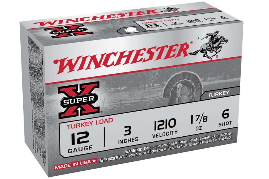 WINCHESTER AMMO 12 GA 3 IN 1-7/8 OZ MAG SUPER-X TURKEY