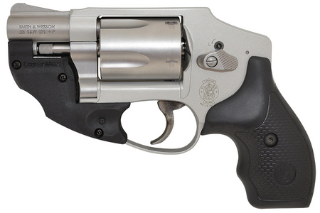 SMITH AND WESSON 642 38 Special +P Revolver with LaserMax Laser