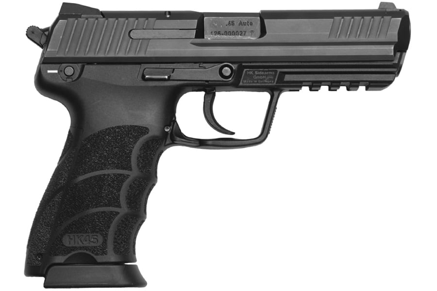 H  K HK45 45 ACP BLACK CENTERFIRE PISTOL