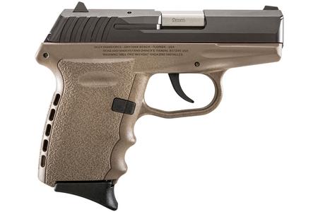 SCCY CPX-2 9mm Flat Dark Earth Pistol with Black Slide