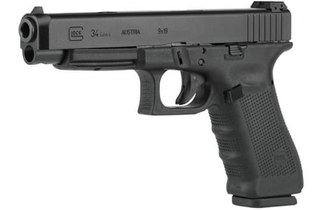 GLOCK 34 Gen4 9mm 17-Round Pistol with Adjustable Sight