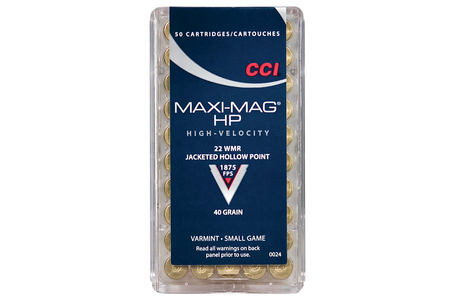 22 WMR MAXI MAG 40 GR JHP