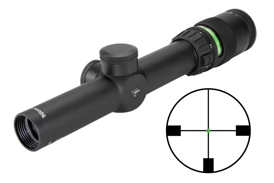 TRIJICON ACCUPOINT 1-4X24 RIFLESCOPE