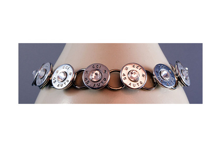 45 GA BRACELET W/CLEAR CRYSTAL