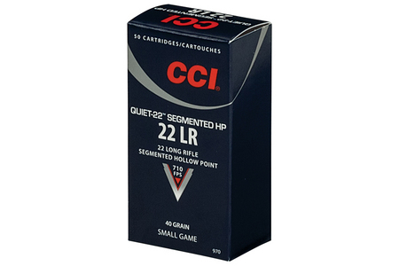 CCI 22LR 40 gr Segmented Hollow Point Small Game 50/Box