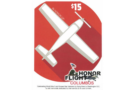 VANCE OUTDOORS HONOR FLIGHT DONATION - 15 DOLLARS