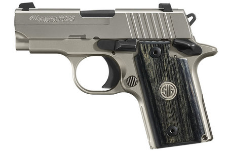 SIG SAUER P238 HD Nickel 380 ACP Carry Conceal Pistol with Night Sights