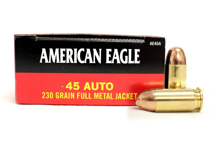 FEDERAL AMMUNITION 45 AUTO 230 GR FMJ