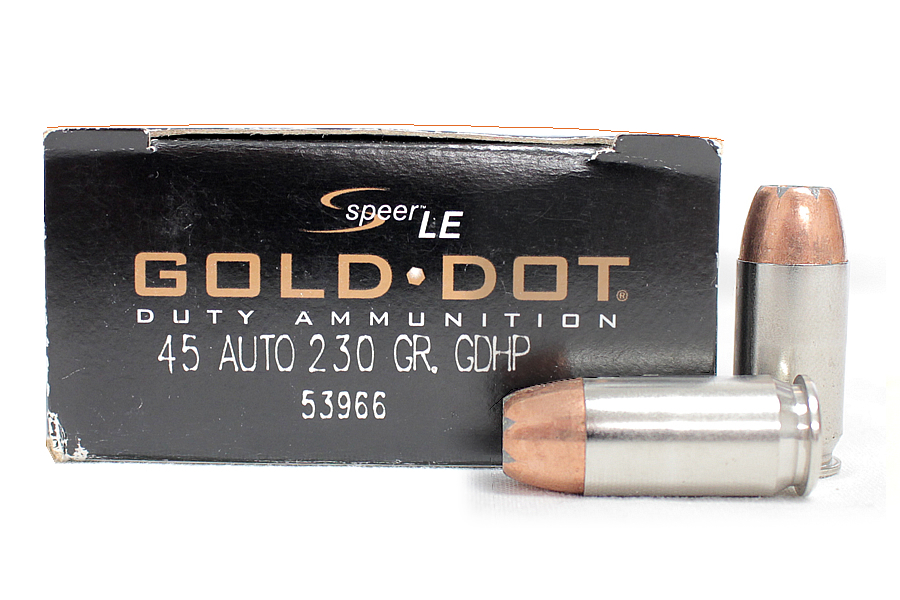 SPEER AMMUNITION 45 AUTO 230 GR GDHP