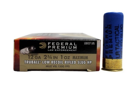 FEDERAL AMMUNITION 12 Gauge 2 3/4 in 1 oz TRUBALL Rifled Slugs 5/Box