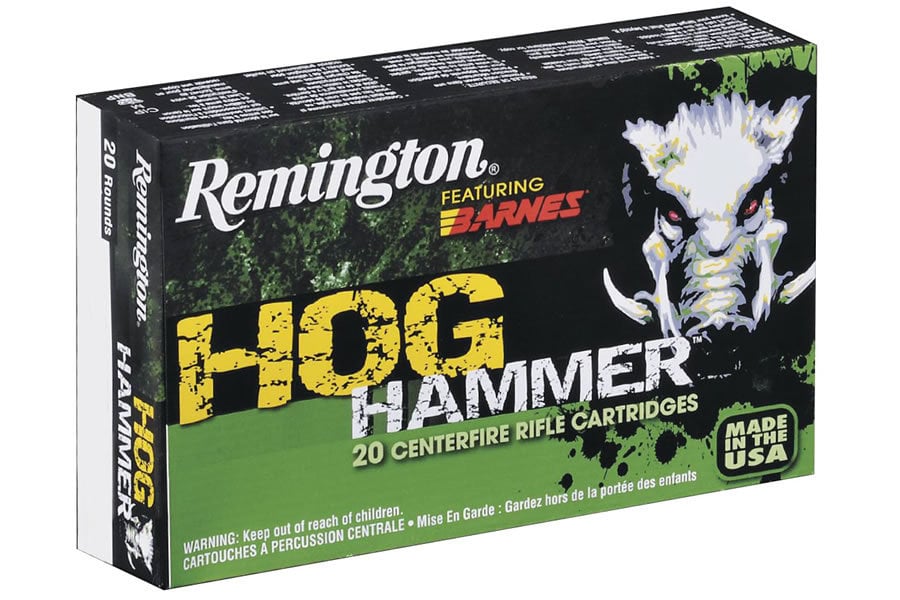 Remington 30-30 Win 150 gr Barnes TSX Hog Hammer 20/Box